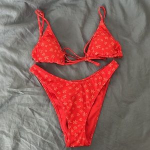 Pacsun tie front bikini